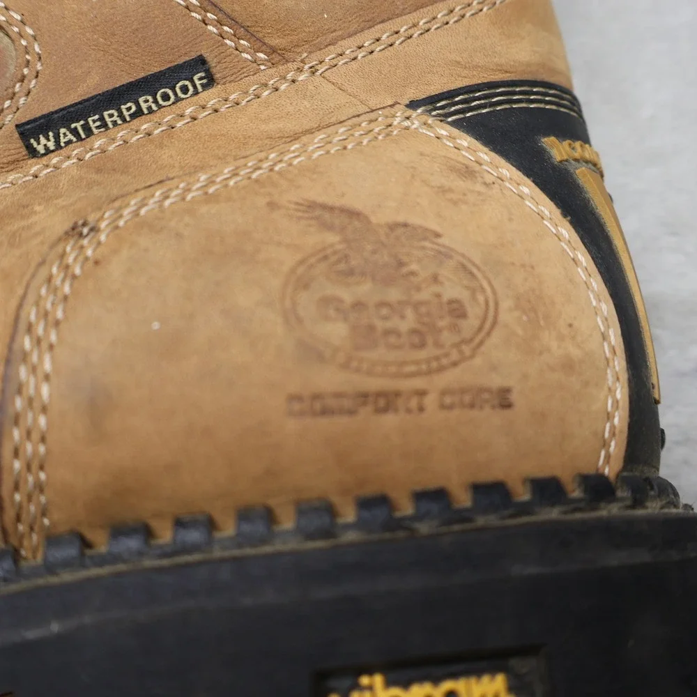 Georgia Boot Men 9M Logger Boot Brown 8